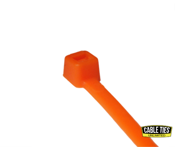 Orange Cable Ties for Halloween Projects