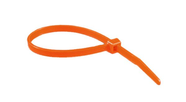 Orange Cable Ties for Halloween Projects