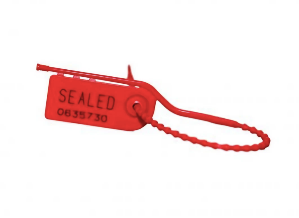 Red Security Seal