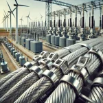 Stainless Steel Ties for Wind Farm Substation Cabling