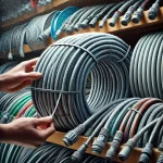 Fastening Hoses or Irrigation Lines for Winter Storage Using Cable Ties