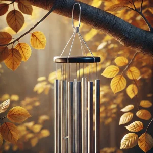 Securing Wind Chimes and Garden Ornaments Against Autumn Winds Using Cable Ties