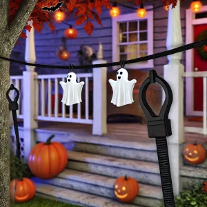 How to Use Zip Ties for Hanging Halloween Decorations